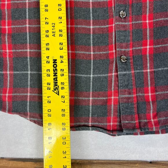 Stillwater Supply Co. Shirt Mens X-Large Plaid Flannel Work Long Sleeve Pockets - Picture 4 of 9